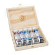 Schmincke Horadam Super Granulation Galaxy Watercolour Set in a Wooden Box, 5x15 ml