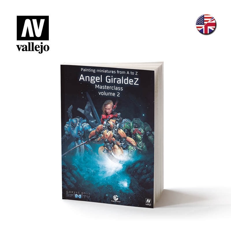 Vallejo "Painting Miniatures from A to Z (Masterclass Volume 2)" by Angel Giraldez, Learning Book