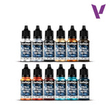 Vallejo True Metallic Metal Starter Set, 12x18 ml