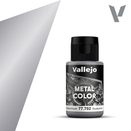 Vallejo Metal Color Duraluminium Paint, 32 ml