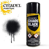 Citadel Colour purškiami dažai, Black Chaos 400ml