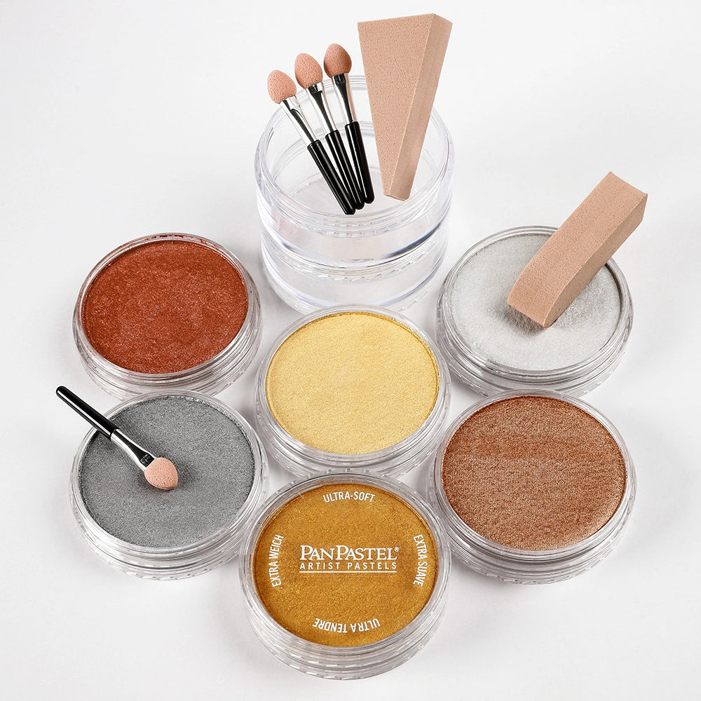 PanPastel Metallic Colors Set, 6 pcs.