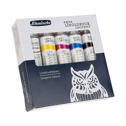 Schmincke Linoprint Paint Set, 5x20 ml