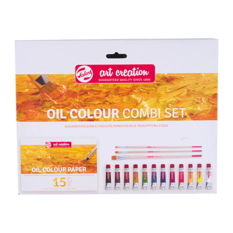 Talens Art Creation Oil Colour Paper Combiset