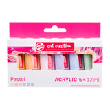 Talens Art Creation Acrylic Paint Set Pastel, 6x12 ml