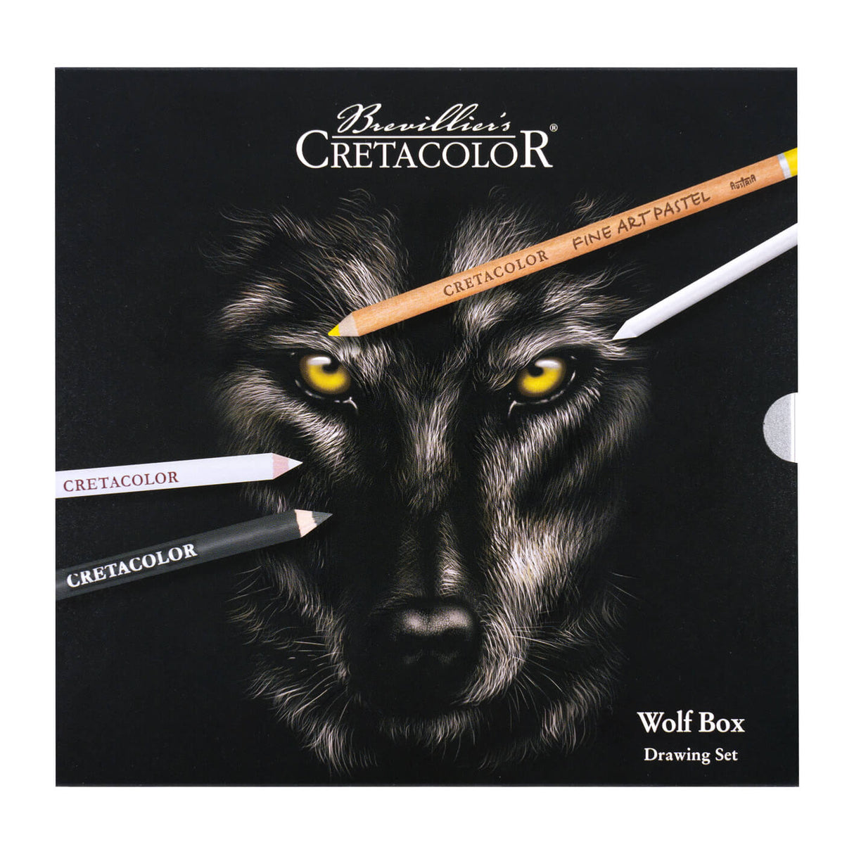 Cretacolor Wolf Box Drawing Set, 25 pcs.