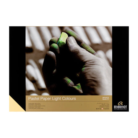 Rembrandt Pastel Paper, Light Colours, 30 sheets, 160 gsm