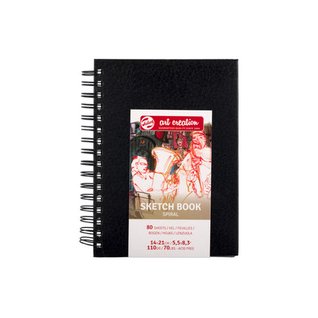 Talens Art Creation Spiral Sketchbook, 80 Sheets, 110 gsm