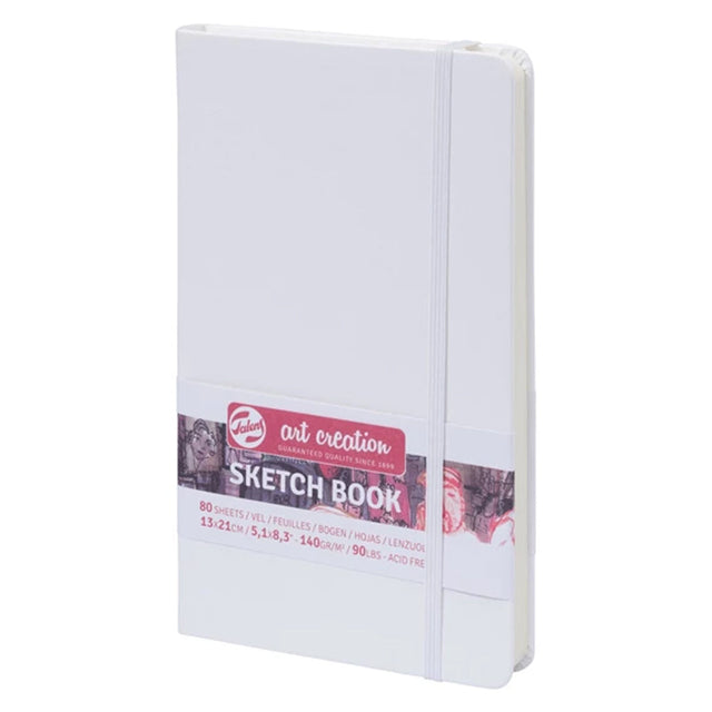 Talens Art Creation White Sketchbook, 80 Sheets, 140 gsm