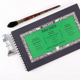 Arches Watercolour Spiral Pad, Cold Pressed, 300 gsm, 100% Cotton, 15 Sheets