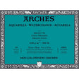 Arches Watercolour Paper Block, Cold Pressed, 640 gsm, 100 % Cotton, 10 Sheets