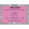 Arches Watercolor Paper Pad, Hot Pressed, 300 gsm, 100% Cotton, 20 Sheets