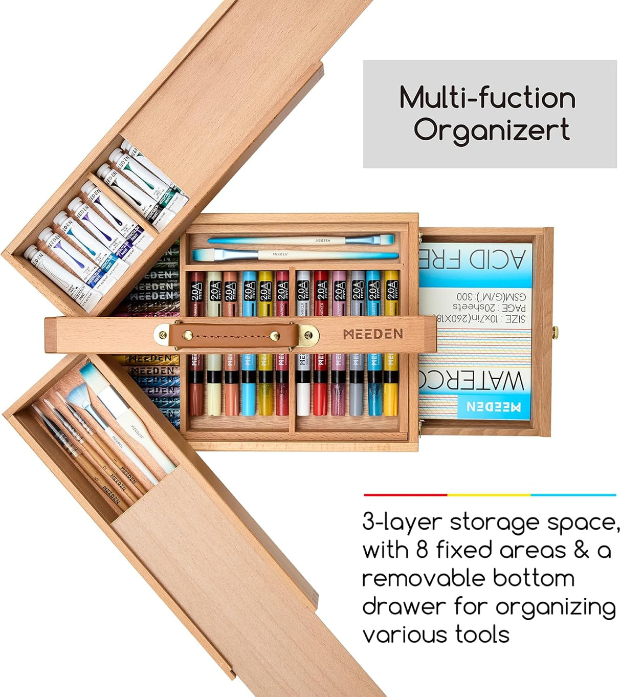 MEEDEN Multi-Function Storage Box
