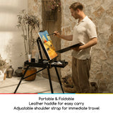 MEEDEN Wood Plein-Air French Easel
