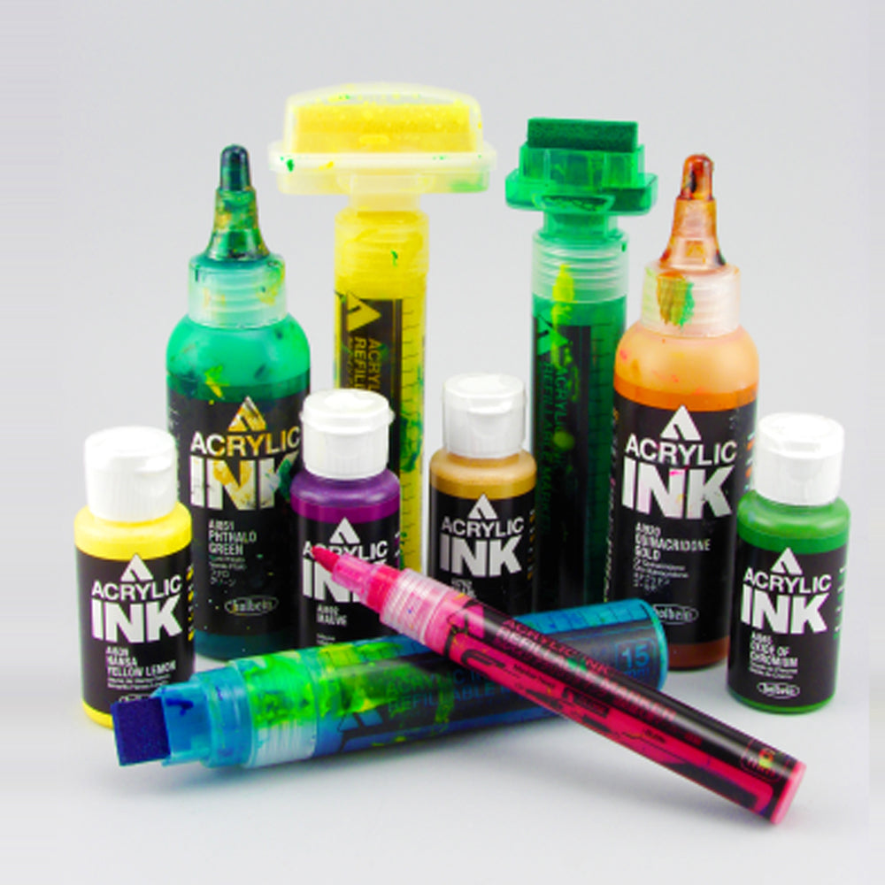 Holbein Acrylic Ink in Bottles