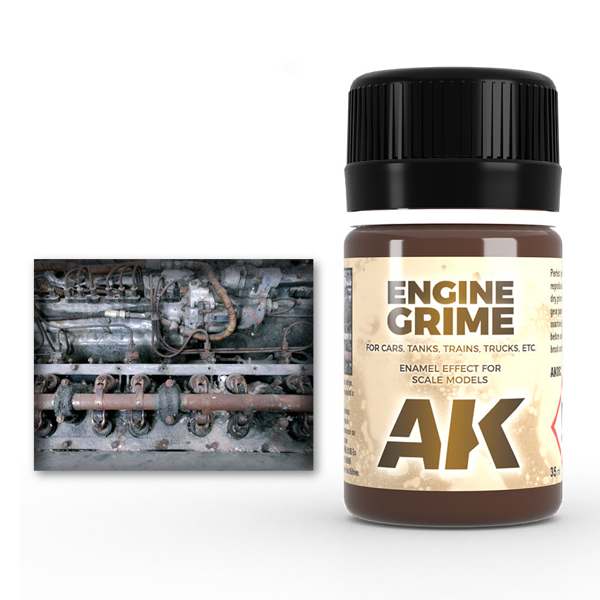 AK Interactive Engine Grime, 35 ml