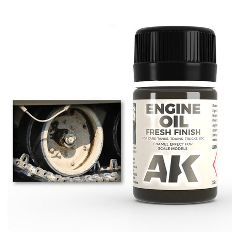 AK Interactive Fresh Engine Oil Effect, 35 ml