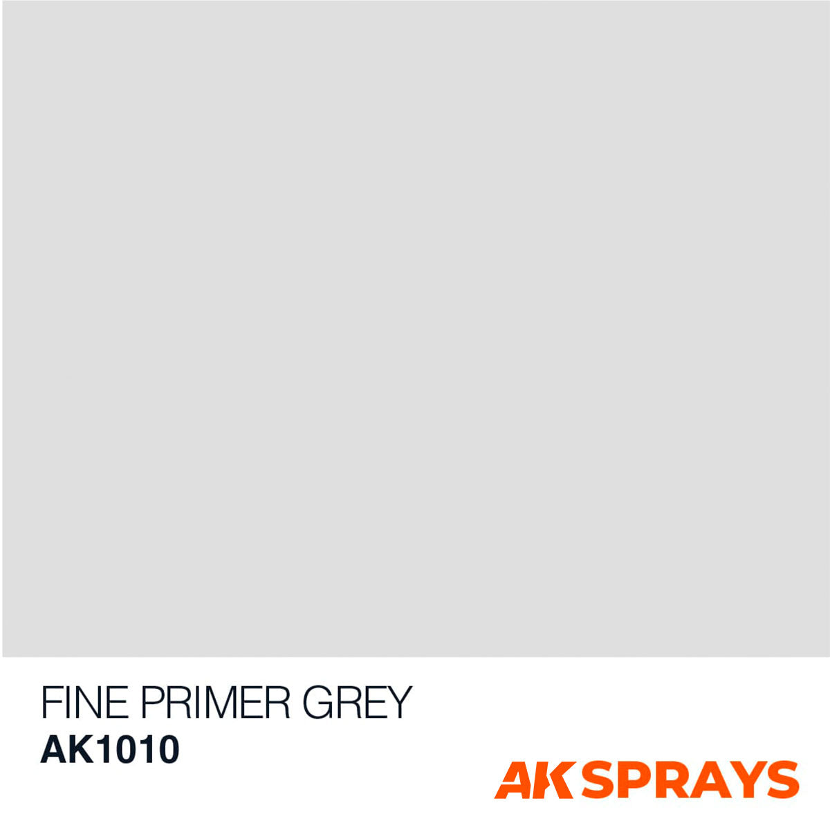 AK Interactive Fine Primer Spray, 400 ml