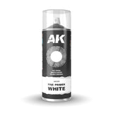 AK Interactive Fine Primer Spray, 400 ml