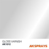 AK Interactive Gloss Varnish Spray, 400 ml