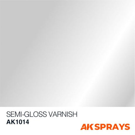 AK Interactive Semi-Gloss Varnish Spray, 400 ml