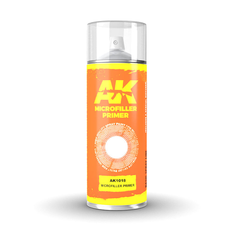 AK Interactive Microfiller Primer Spray, 150 ml