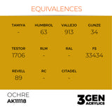 AK Interactive 3GEN Acrylic Paint, colours 74-146 (part 2/3)