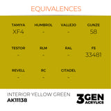 AK Interactive 3GEN Acrylic Paint, colours 74-146 (part 2/3)