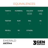 AK Interactive 3GEN Acrylic Paint, colours 74-146 (part 2/3)