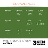 AK Interactive 3GEN Acrylic Paint, colours 147-231 (part 3/3)