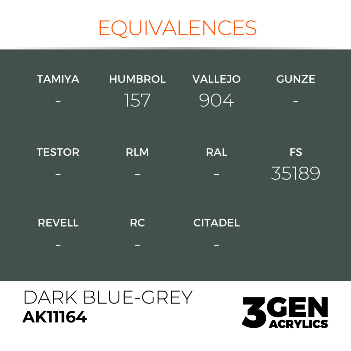 AK Interactive 3GEN Acrylic Paint, colours 147-231 (part 3/3)
