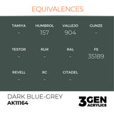 AK Interactive 3GEN Acrylic Paint, colours 147-231 (part 3/3)