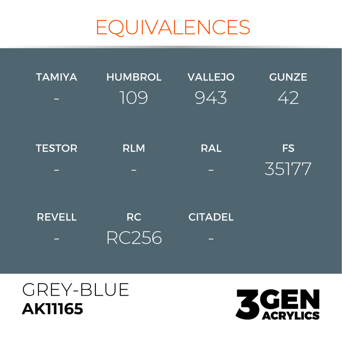 AK Interactive 3GEN Acrylic Paint, colours 147-231 (part 3/3)
