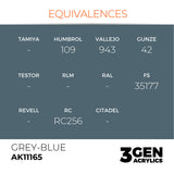AK Interactive 3GEN Acrylic Paint, colours 147-231 (part 3/3)