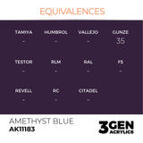 AK Interactive 3GEN Acrylic Paint, colours 147-231 (part 3/3)