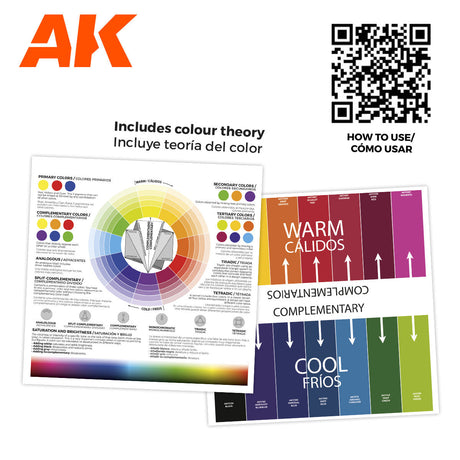 AK Interactive 3GEN Basic Starter Acrylic Paint Set, 14x17 ml