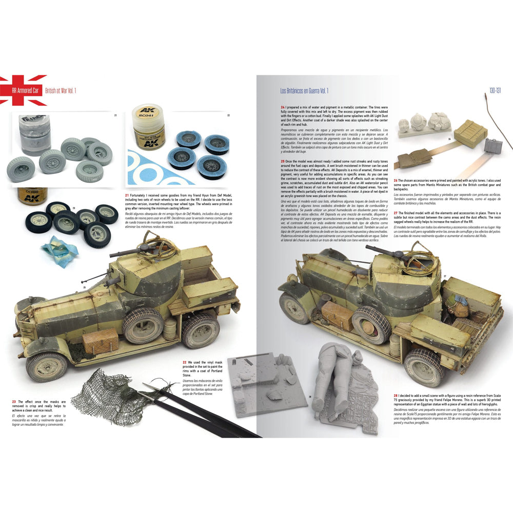 AK Interactive British at War – Los Británicos en Guerra Vol. 1 Learning Book