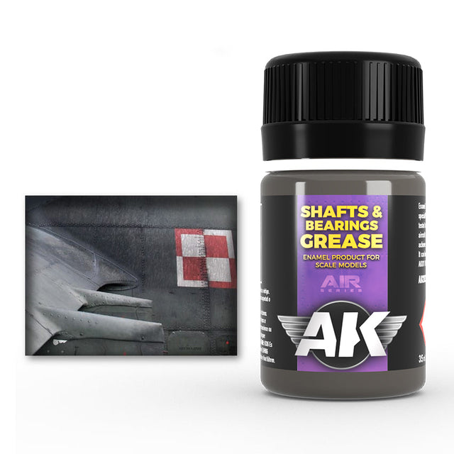 AK Interactive Shafts & Bearings Grease Effect, 35 ml