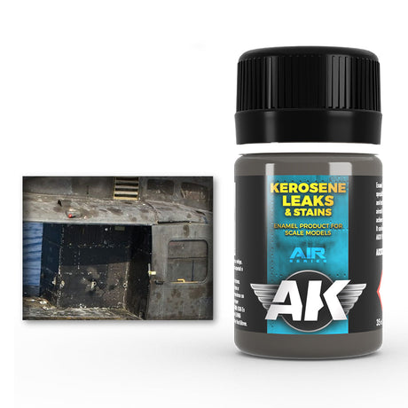 AK Interactive Kerosene Leaks & Stains Effect, 35 ml