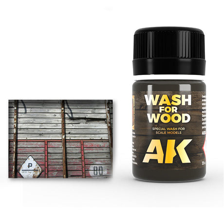 AK Interactive Wash for Wood, 35 ml