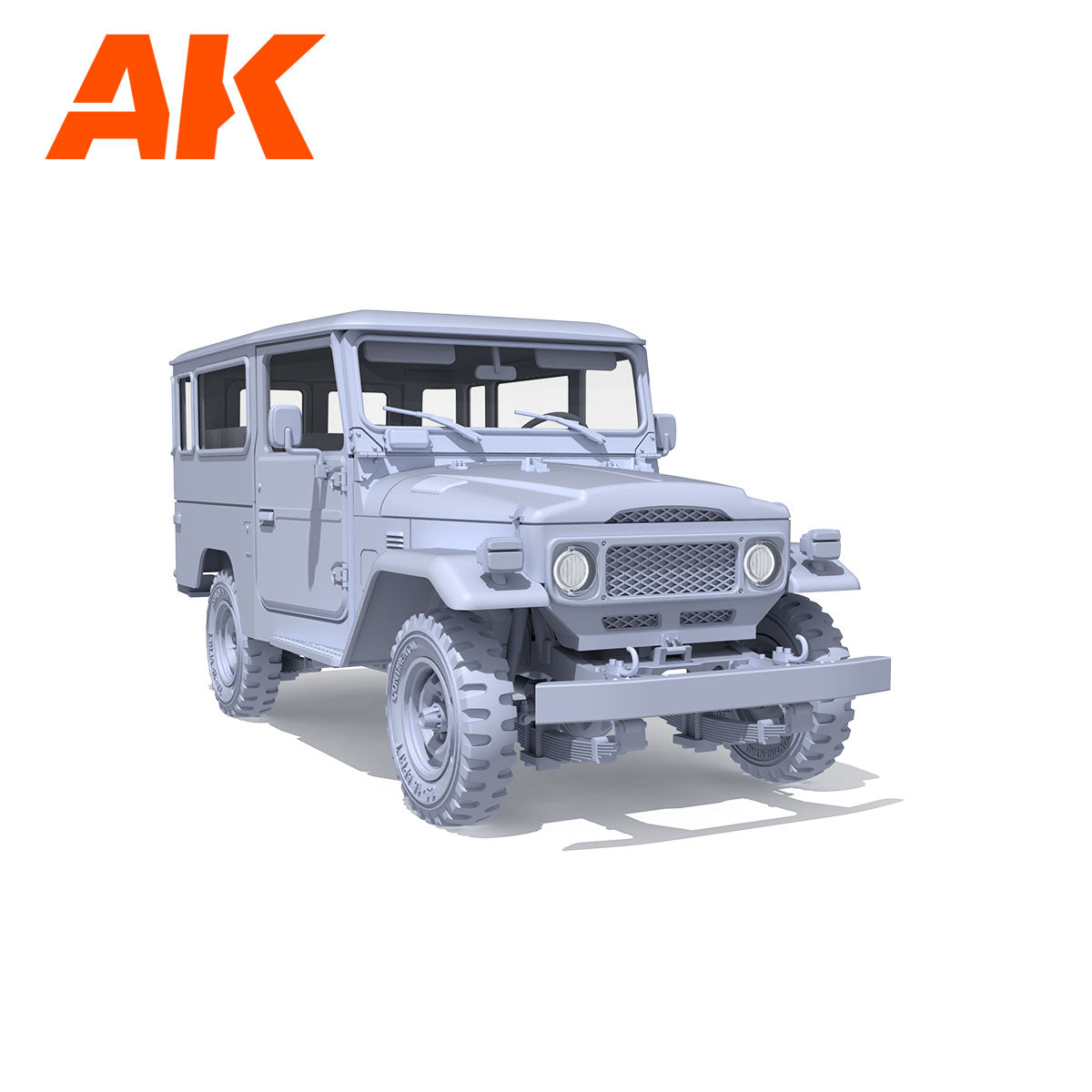 AK Interactive FJ43 SUV with hard top Scale Model, 1:35 – artspices
