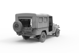 AK Interactive FJ43 SUV with soft top IDF & LAF Scale Model, 1:35