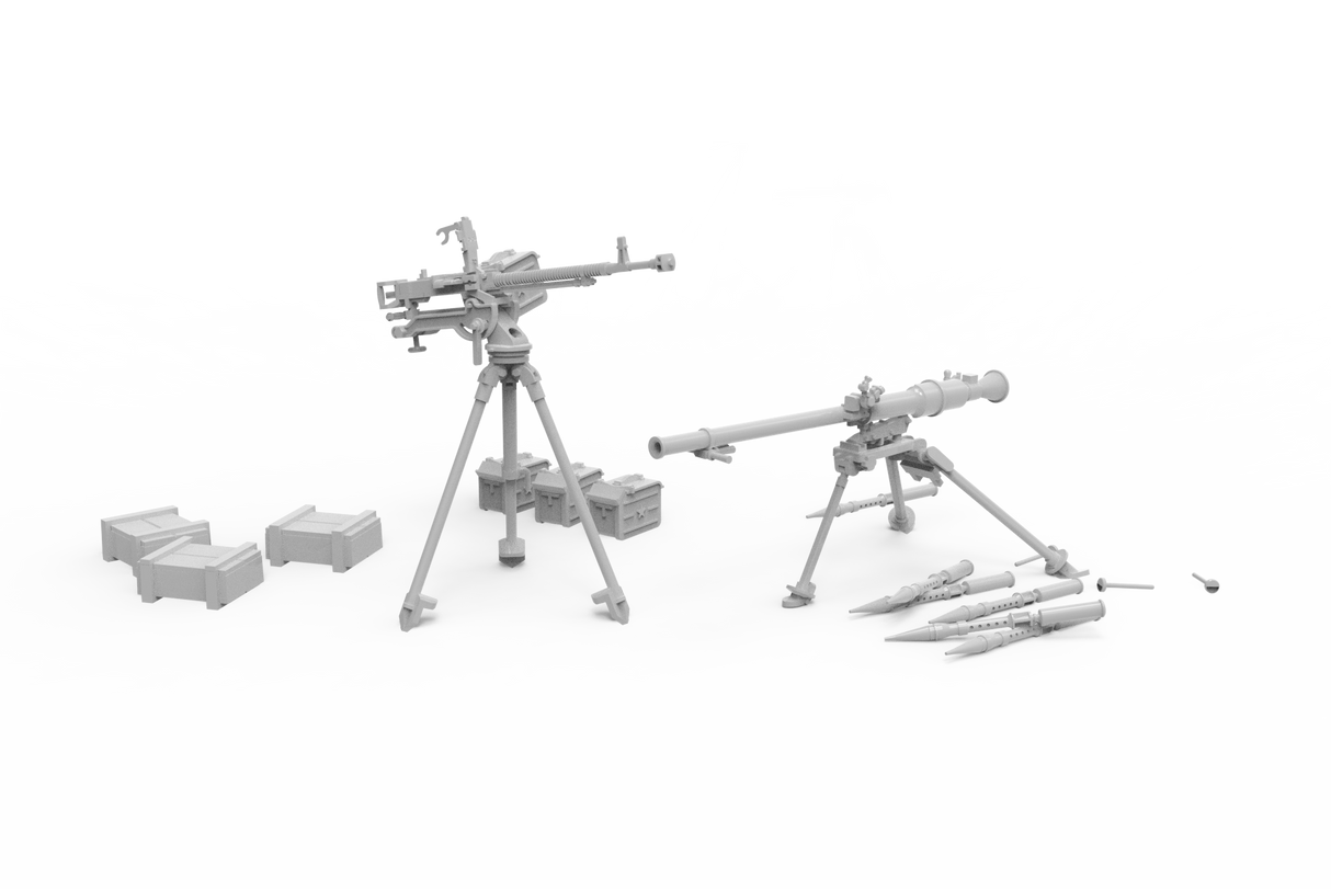 AK Interactive Infantry Support Weapons DShKM & SPG-9, 1:35