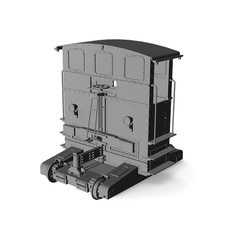 AK Interactive Automotore FS 206/207/208 Sogliola Rail Shunter Scale Model, 1:35