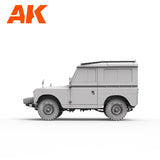 AK Interactive Land Rover 88 Series IIA Station Wagon Scale Model, 1:35