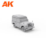 AK Interactive Land Rover 88 Series IIA Station Wagon Scale Model, 1:35