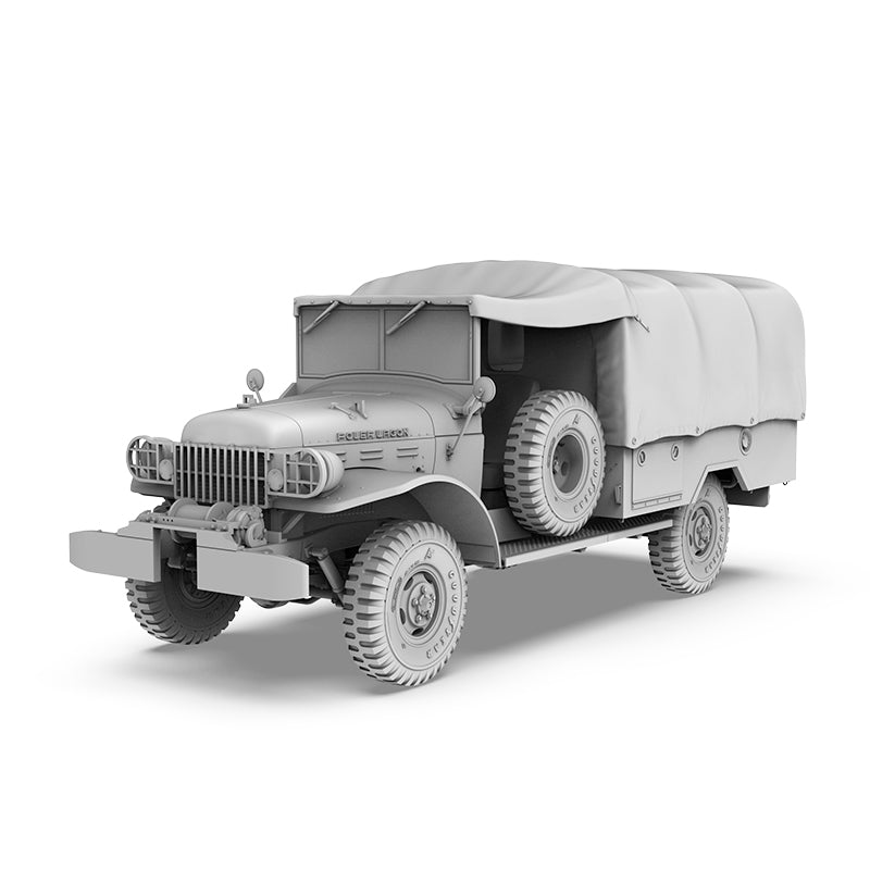 AK Interactive IDF Power Wagon WM300 Cargo Truck w/winch Scale Model, 1:35