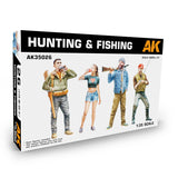 AK Interactive Hunting & Fishing Figures , 1:35