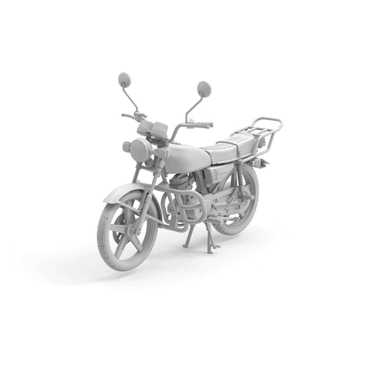 AK Interactive CG125 Japanese Motorcycle Scale Model, 1:35