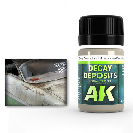 AK Interactive Decay Deposits for Abandoned Vehicles, 35 ml